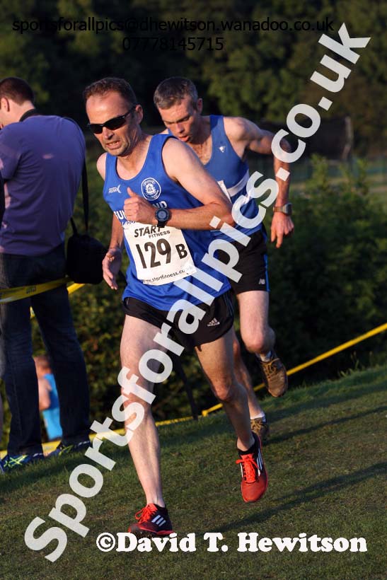 Veteran mens Durham City Cross Country Relays. Photo: David T. Hewitson/Sports for All Pics